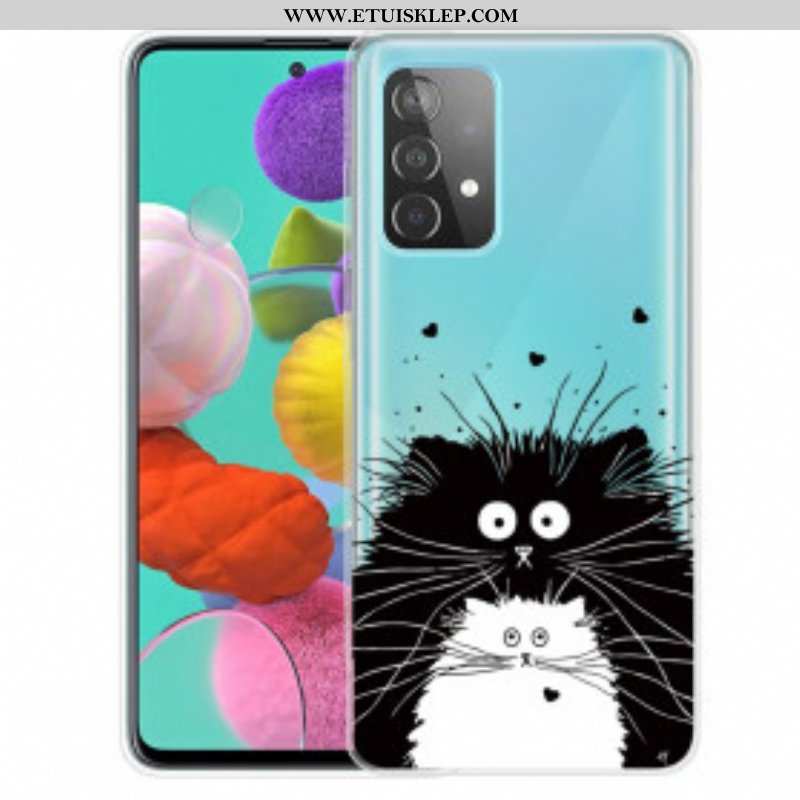 Etui do Samsung Galaxy A52 4G / A52 5G / A52s 5G Spójrz Na Koty